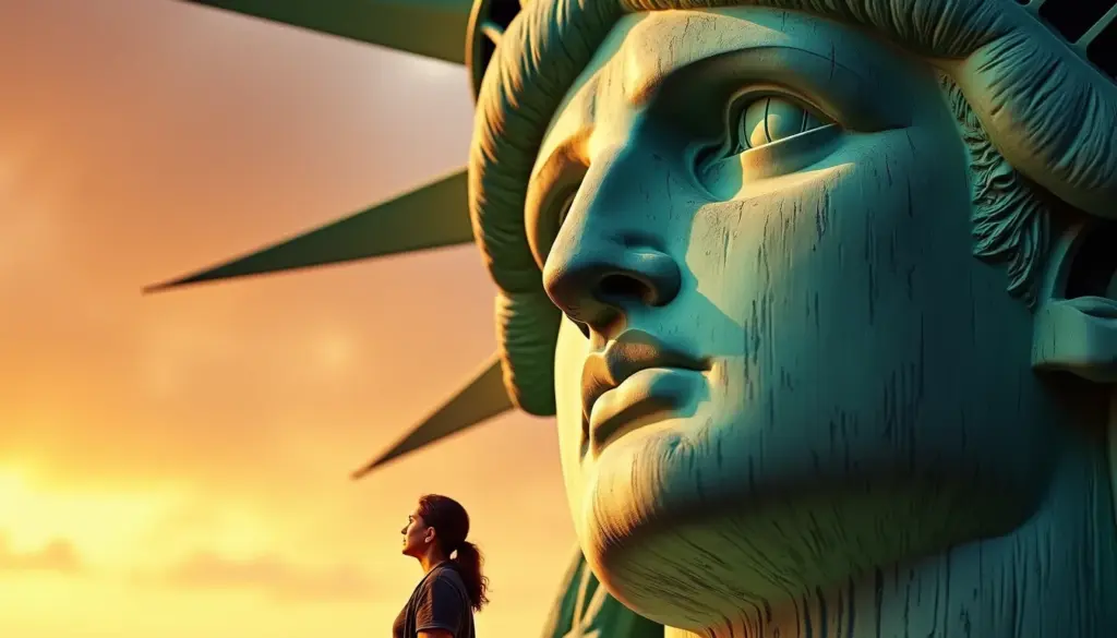 A cor da Estátua da Liberdade não é tinta. Por que ela é verde? A cor da Estátua da Liberdade não é tinta. Por que ela é verde?