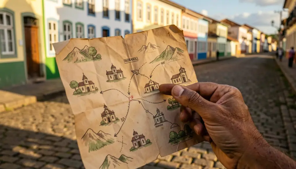 Mapa Tiradentes MG: Localização de Todas as Atrações Turísticas Mapa Tiradentes MG: Localização de Todas as Atrações Turísticas